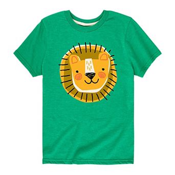 Boys 8-20 Lion Sketch Graphic Tee