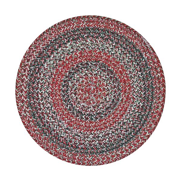 St. Nicholas Square® Holiday Braided Round Placemat