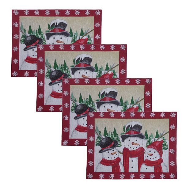 Chicago Bears Cotton Placemats Home Holiday Party Table Décor 