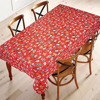 St. Nicholas Square® Gingerbread Cookies Vinyl Tablecloth