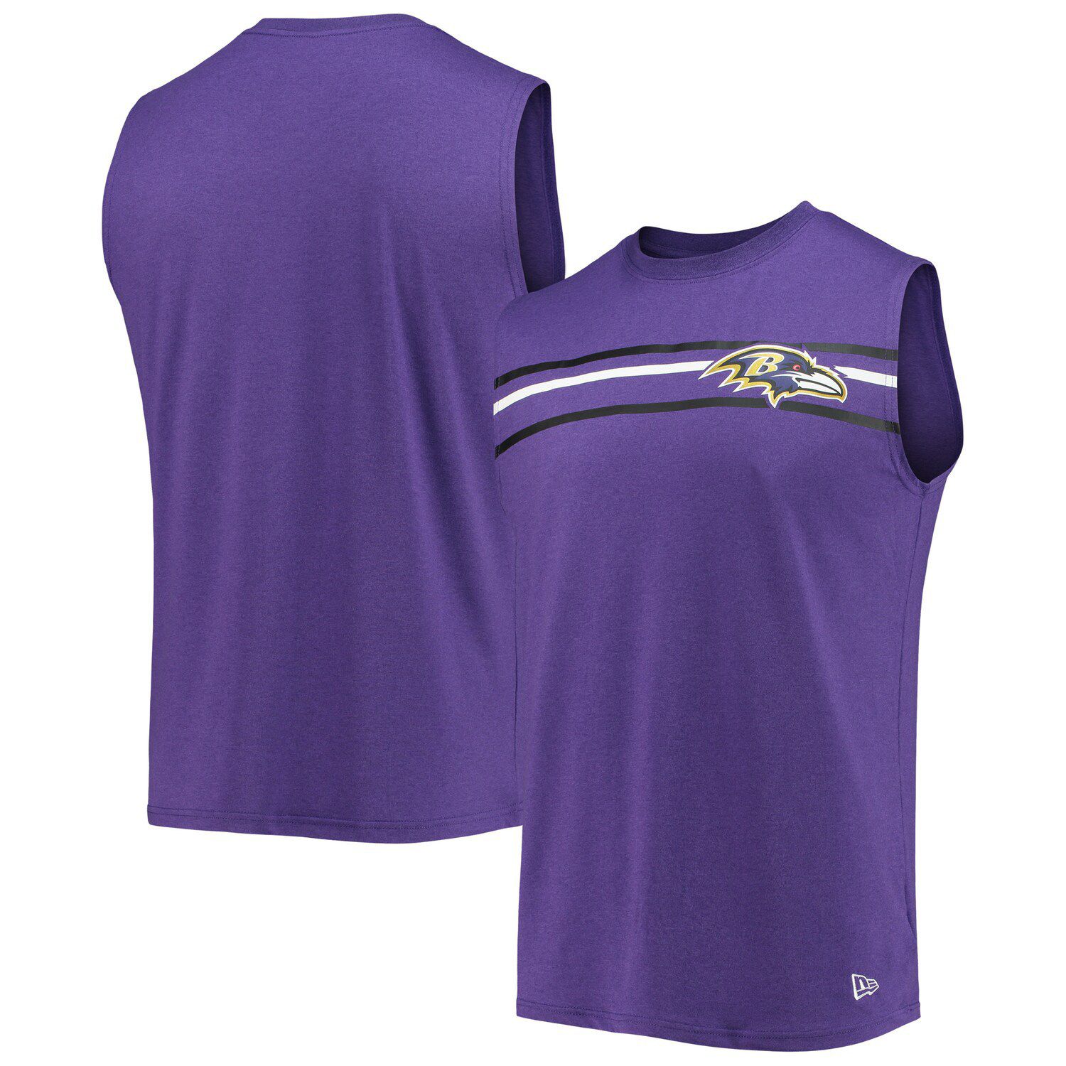 Men's Nike Purple Baltimore Ravens Primary Logo T-Shirt