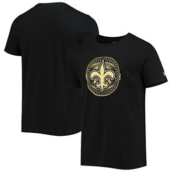 Men's New Era Black New Orleans Saints Stadium T-Shirt