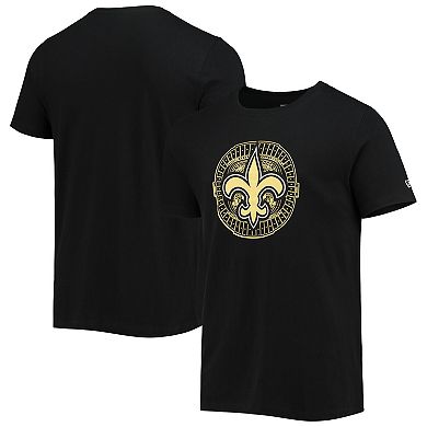 Men's New Era Black New Orleans Saints Stadium T-Shirt