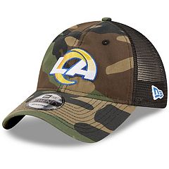 Men's '47 Camo Los Angeles Rams Branson Clean Up Trucker Hat