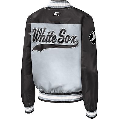 Women's Starter Silver Chicago White Sox The Legend Full-Snap Jacket