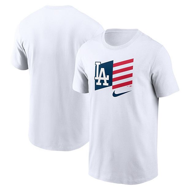 Los Angeles Dodgers MLB Blue Nike Dri Fit Long Sleeve Athletic Unisex Small