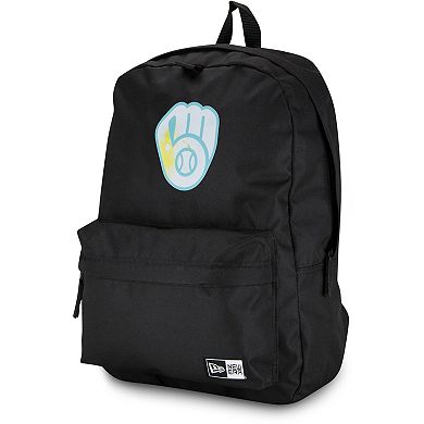 New Era Black Milwaukee Brewers Color Pack Backpack