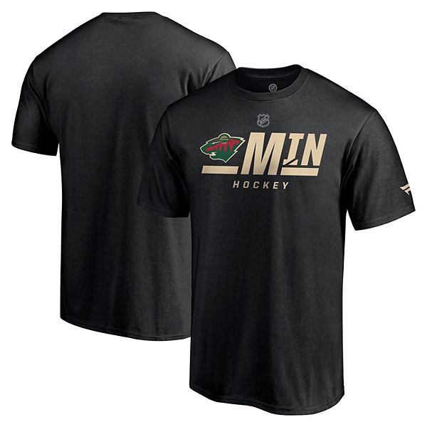 Men's Fanatics Branded Black Minnesota Wild Authentic Pro Core ...