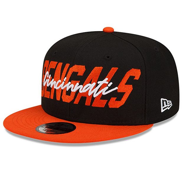 Cincinnati Bengals New Era Black/Orange 2022 NFL Draft 39THIRTY