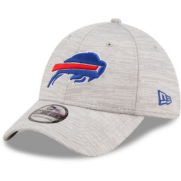 Buffalo Bills NFL Sideline 2023 Grey 39THIRTY Stretch Fit Cap