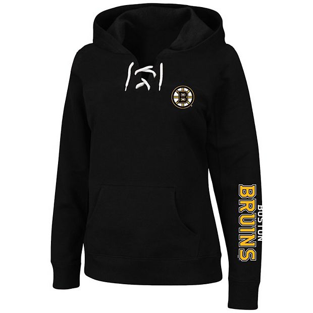 Boston bruins lace hot sale up hoodie