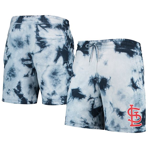 Men's New Era Navy St. Louis Cardinals Team Tie-Dye T-Shirt