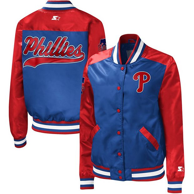 Women's Starter Royal Philadelphia Phillies The Legend Full-Snap Jacket