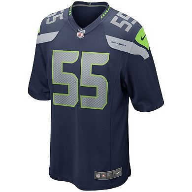 Men's Nike Brian Bosworth College Navy Seattle Seahawks Game Retired Player Jersey