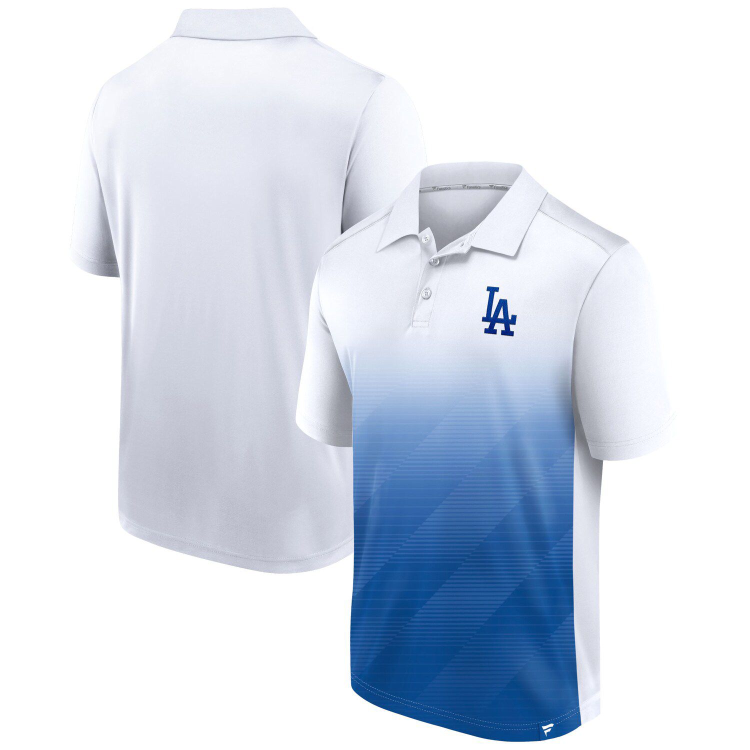 Levelwear Los Angeles Dodgers Charcoal Omaha 2 Hit Polo