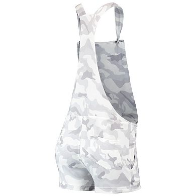 Women's Concepts Sport Gray Texas Rangers Camo Overall Romper