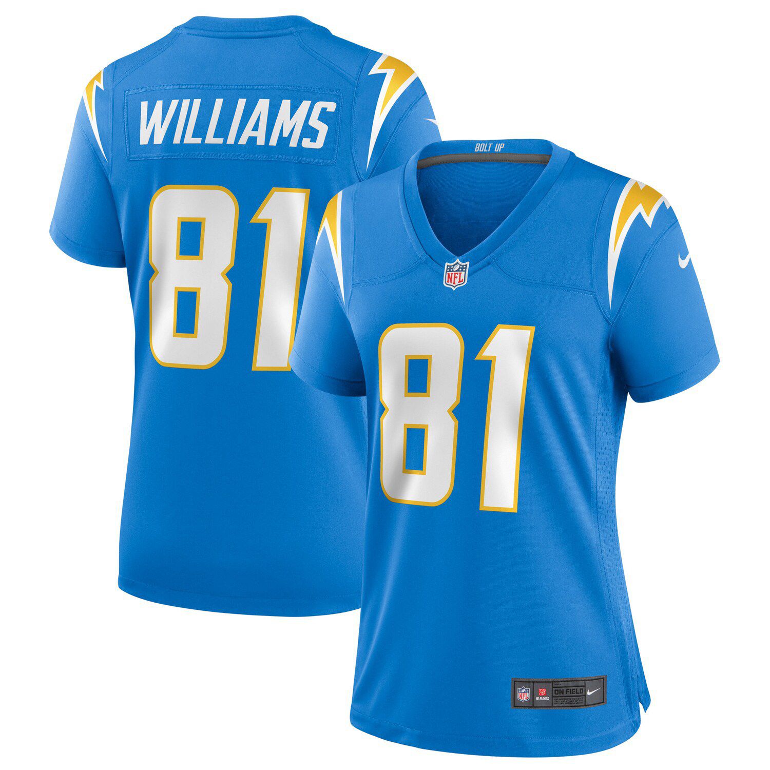 Nfl Los Angeles Chargers Boys' Short Sleeve Ekeler Jersey - M : Target