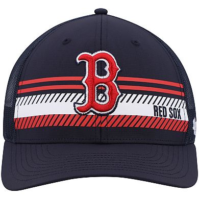 Men's '47 Navy Boston Red Sox Cumberland Trucker Snapback Hat