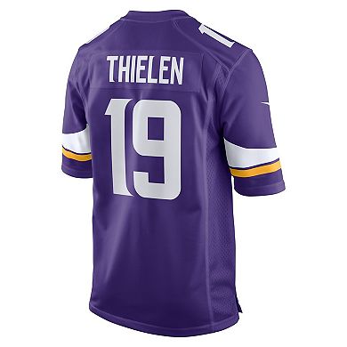 Men's Nike Adam Thielen Purple Minnesota Vikings Game Jersey