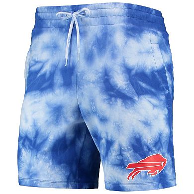 Men's New Era Royal Buffalo Bills Tie-Dye Shorts