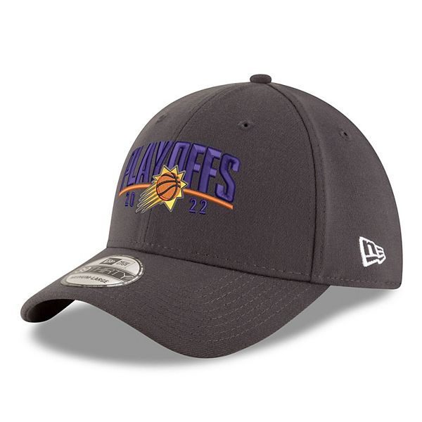 Men's New Era Gray Phoenix Suns 2022 NBA Playoffs Arch 39THIRTY Flex Hat