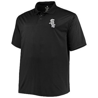 Men's Black/Charcoal Chicago White Sox Big & Tall Two-Pack Polo Set