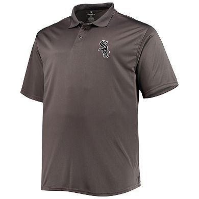 Men's Black/Charcoal Chicago White Sox Big & Tall Two-Pack Polo Set