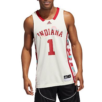 Men's adidas Cream Indiana Hoosiers Honoring Black Excellence Replica Basketball Jersey