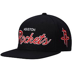 Men's New Era Black Houston Rockets Western Conference Fire 59FIFTY Fitted Hat