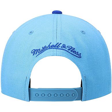 Men's Mitchell & Ness Royal/Powder Blue Los Angeles Lakers Hardwood Classics Team Two-Tone 2.0 Snapback Hat