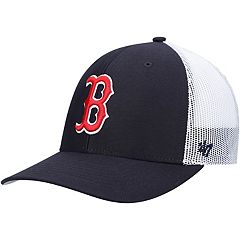 47 Blue/White Boston Red Sox City Connect Trucker Snapback Hat