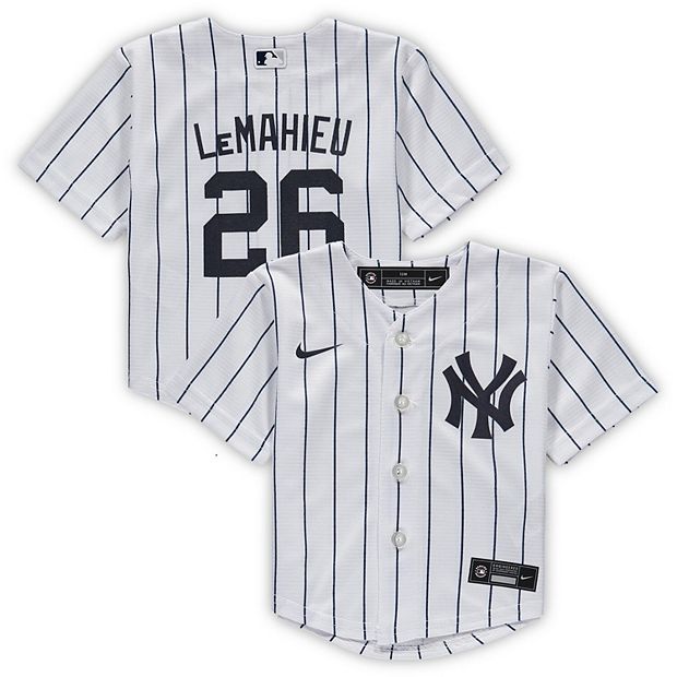 Men's Nike DJ LeMahieu White New York Yankees Home Replica Player