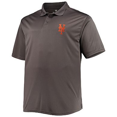 Men's Royal/Charcoal New York Mets Big & Tall Two-Pack Polo Set