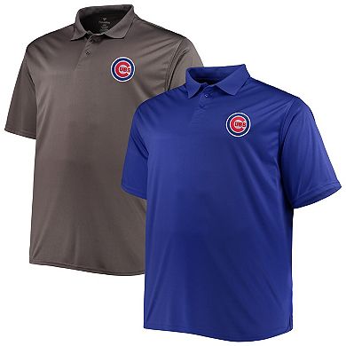 Men's Royal Chicago Cubs Big & Tall Button-Up Shirt