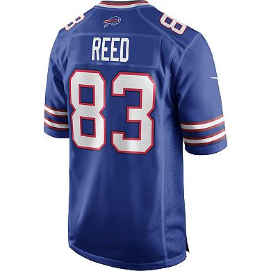 Men's Nike Andre Reed Royal Buffalo Bills Game Retired Player Jersey