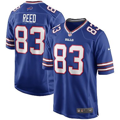 Men's Nike Andre Reed Royal Buffalo Bills Game Retired Player Jersey