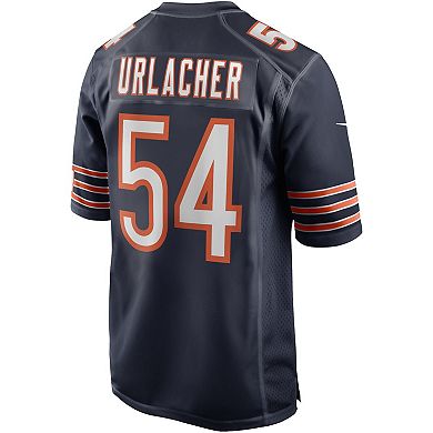 Men's Nike Brian Urlacher Navy Chicago Bears Game Retired Player Jersey