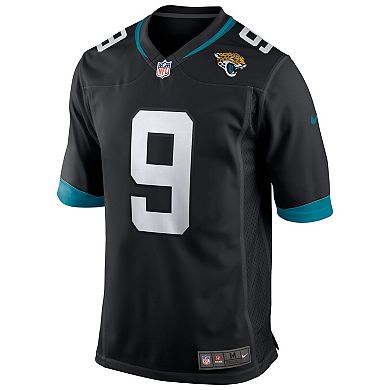 Men's Nike David Garrard Black Jacksonville Jaguars Game Retired Player Jersey