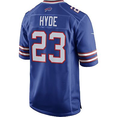 Men's Nike Micah Hyde Royal Buffalo Bills Game Player Jersey
