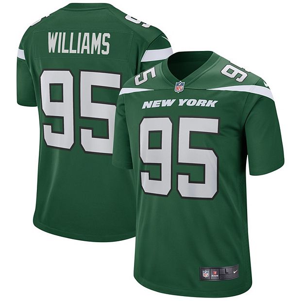 Men's Nike Gotham Green New York Jets Game Custom Jersey