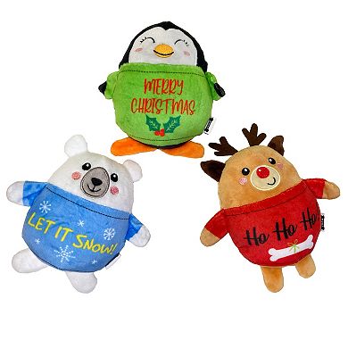 Woof Animal 3-Pack Dog Toy Set