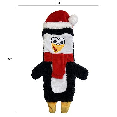 Woof Penguin Flattie Dog Toy