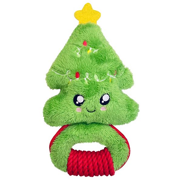 Woof Christmas Tree Tugger Dog Toy