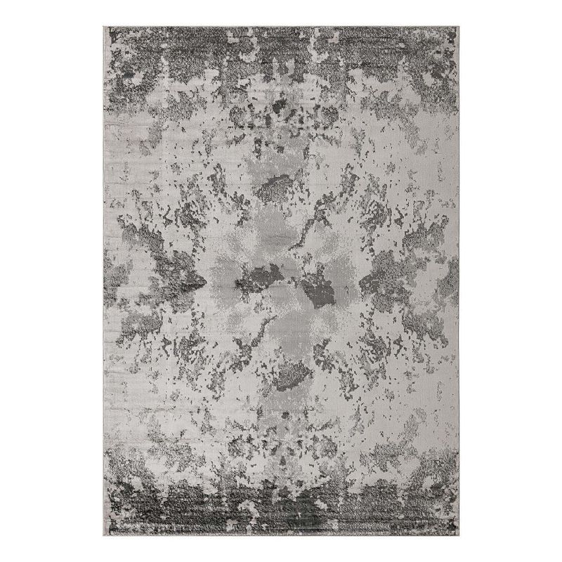 Unique Loom Metro Rug, Grey, 8X10FT OVL