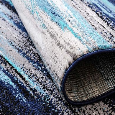 Unique Loom Metro Watercolor Rug