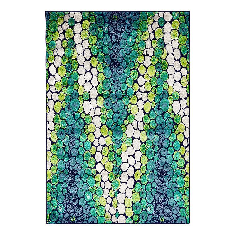 Unique Loom Metro Rug, Light Green