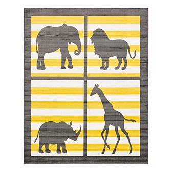 Unique Loom Metro Animal Rug