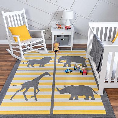 Unique Loom Metro Animal Rug