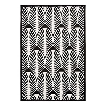 Unique Loom Metro Palm Leaf Rug