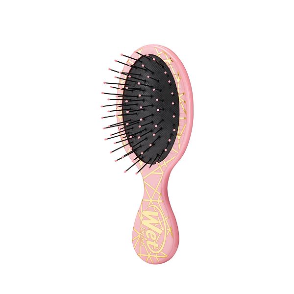 Wet Brush Geo Mini Peach Detangler Hair Brush
